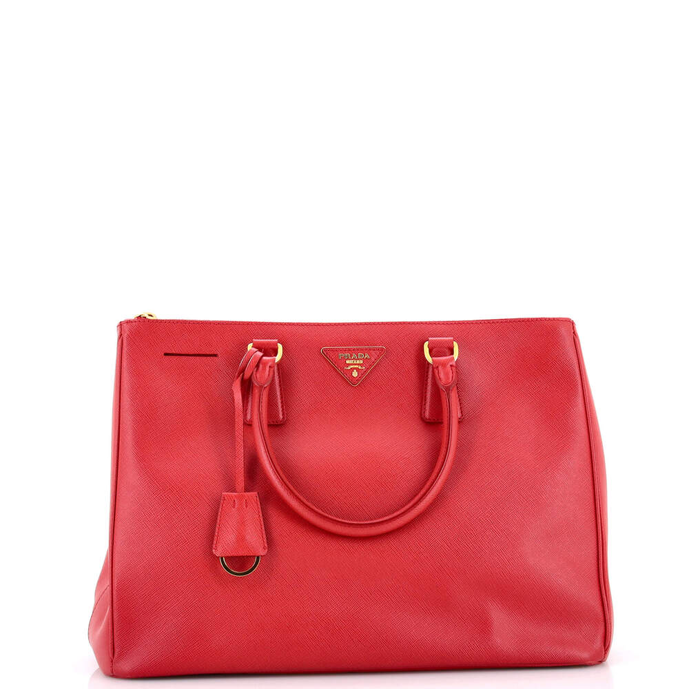 Prada Double Zip Lux Tote Saffiano #220705P10B - Picture 2 of 8